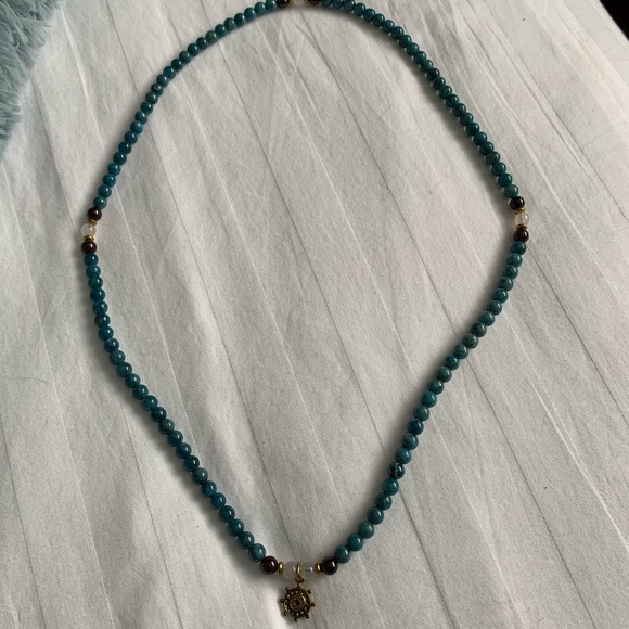 Natural polished stones necklace or bracelet - Picture 2 of 2